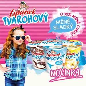 Nový TVAROHOVÝ od Lipánka