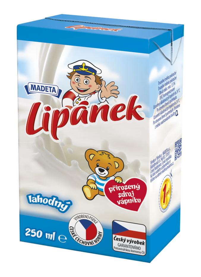 Lipánek mlíčko bez příchutě