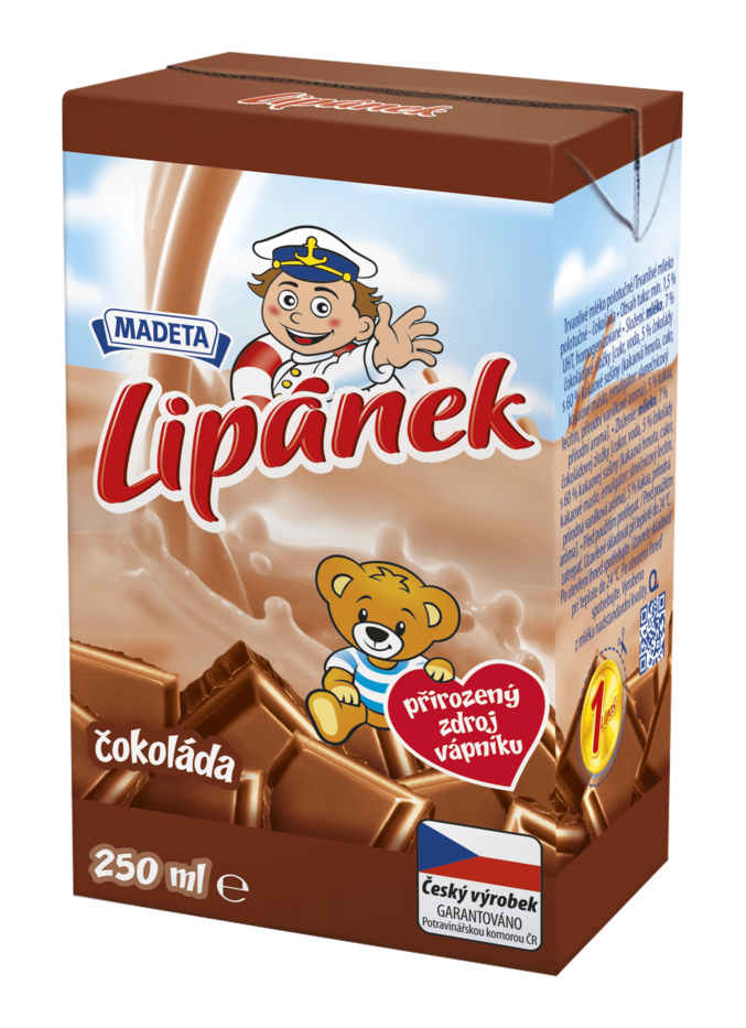 Lipánek mlíčko čokoláda