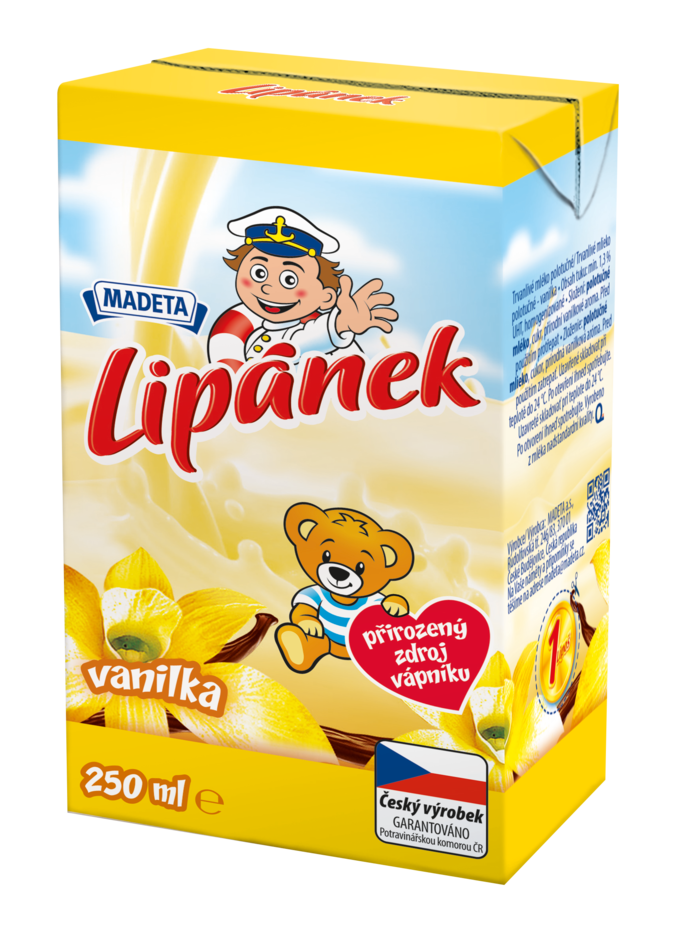 Lipánek mlíčko vanilka